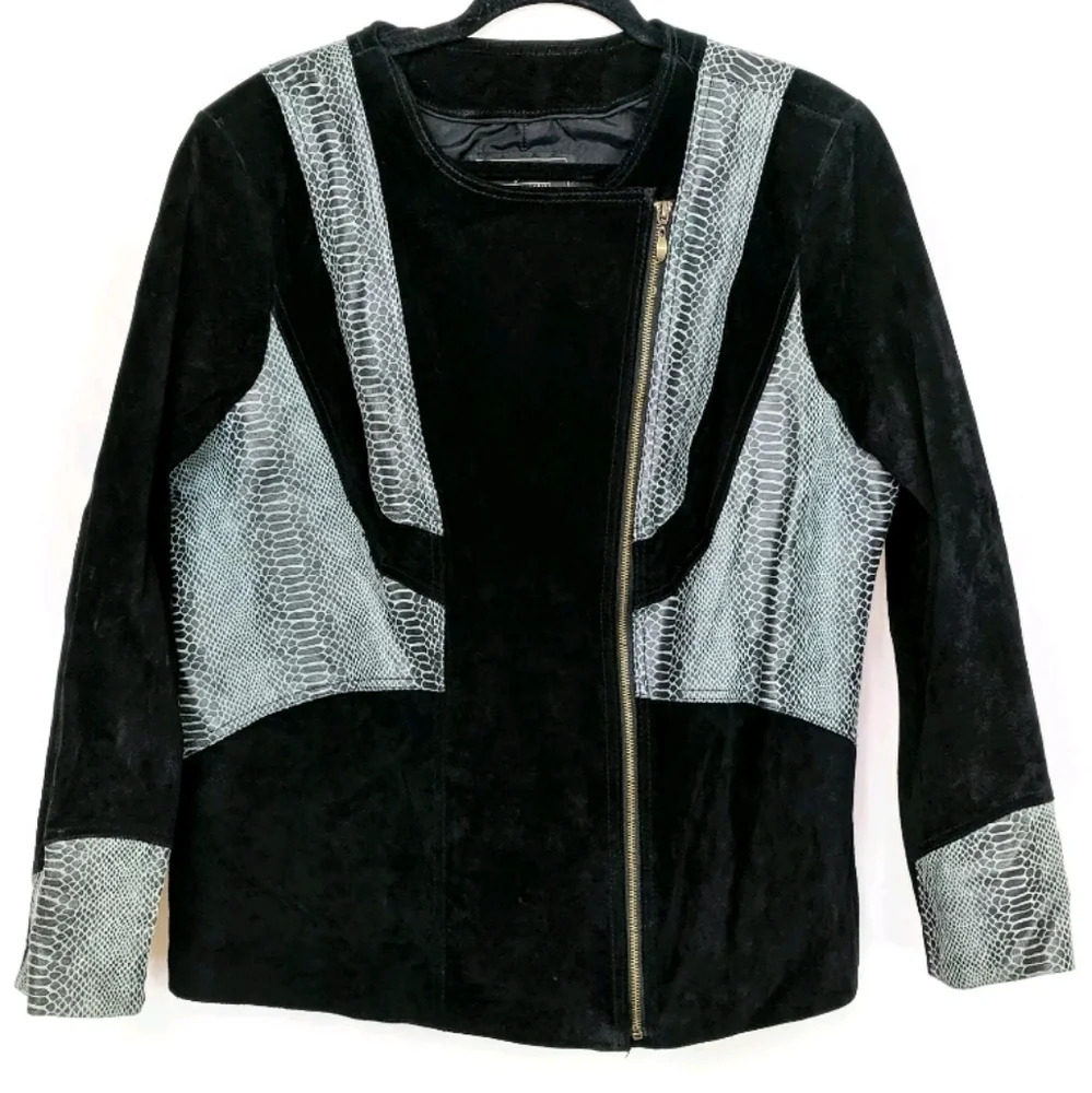 Terry Lewis Classic Luxuries Moto Leather Jacket
